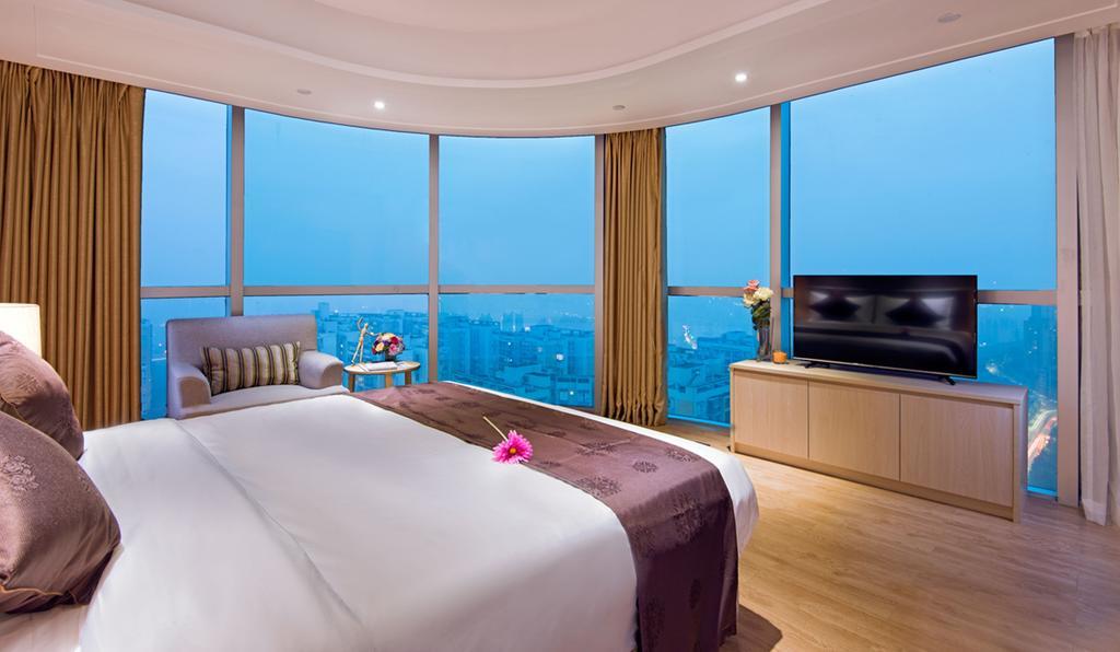 Shenton Palm Springs Chongqing Serviced Residence Dış mekan fotoğraf