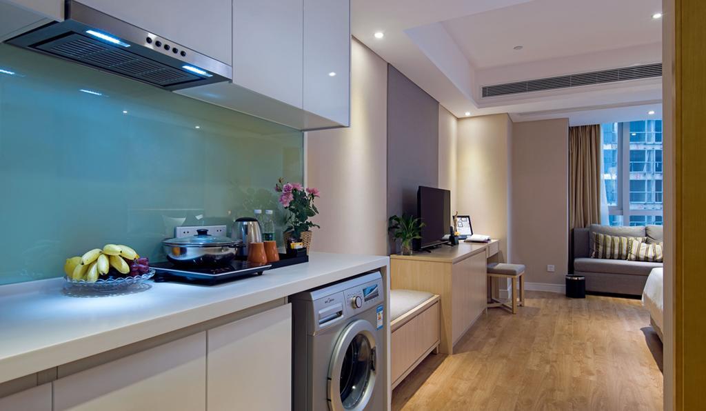Shenton Palm Springs Chongqing Serviced Residence Dış mekan fotoğraf