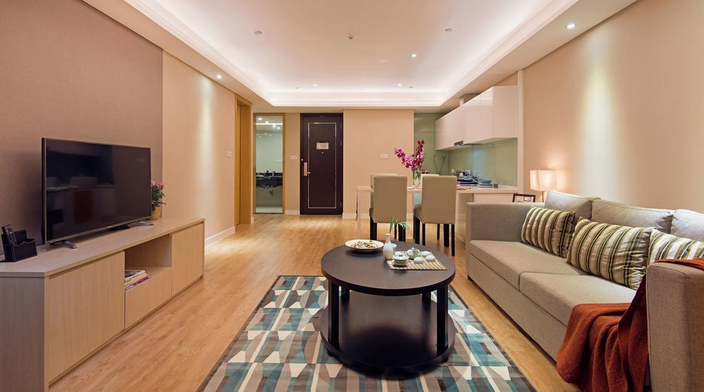 Shenton Palm Springs Chongqing Serviced Residence Dış mekan fotoğraf
