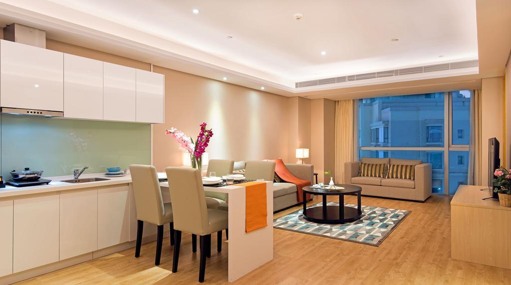 Shenton Palm Springs Chongqing Serviced Residence Dış mekan fotoğraf